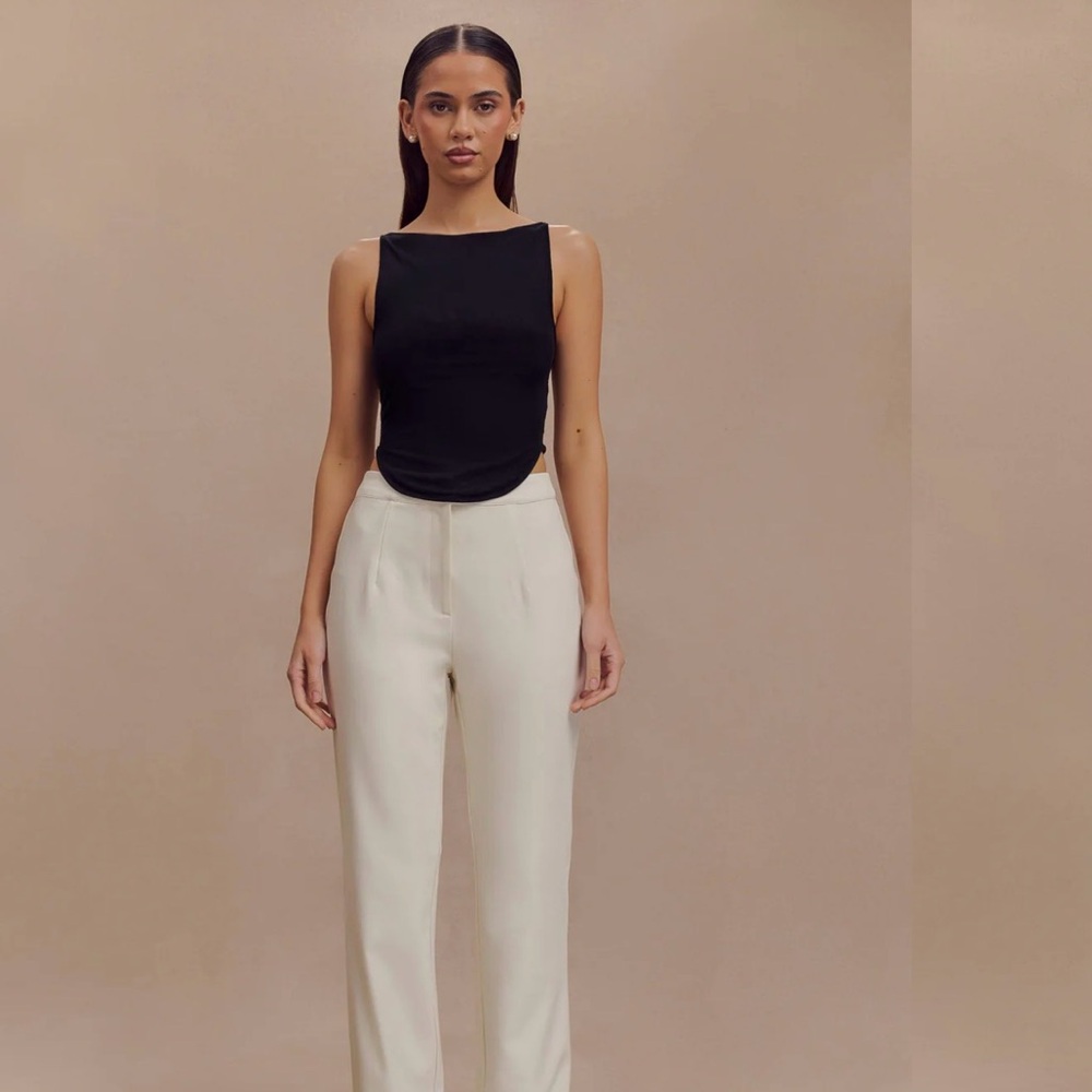 NWT Meshki Allanah Straight Leg Pant